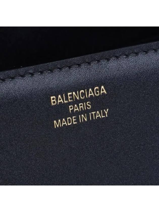 Women's BB Buckle Flap Shoulder Bag Black - BALENCIAGA - BALAAN 6