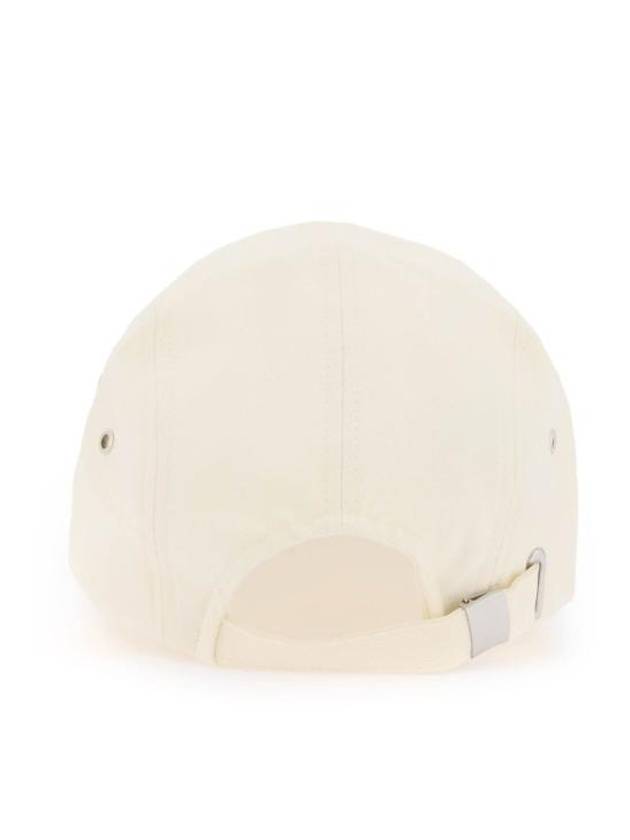 Tyron Embroidered Logo Ball Cap White - ISABEL MARANT - BALAAN 4