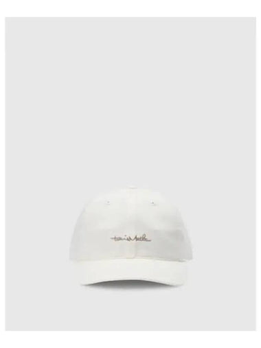 TRAVISMATHEW Unisex Solid Matthew Cap Ivory - TRAVIS SCOTT - BALAAN 1