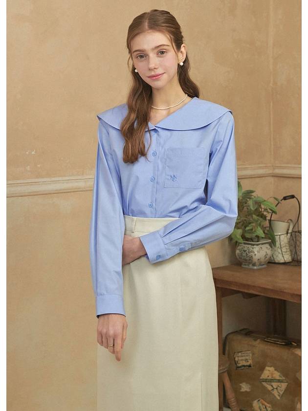 Canola Sailor Collar Blouse Sora - MICANE - BALAAN 1