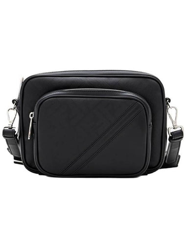 Shadow Diagonal Duo Camera Cross Bag Black - FENDI - BALAAN 1