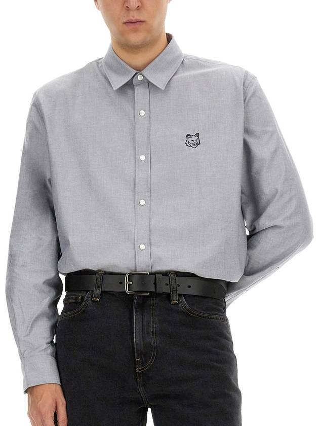 COTTON SHIRT - MAISON KITSUNE - BALAAN 4