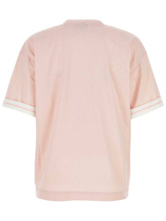 Short Sleeve T-Shirt 8083599 Pink - BURBERRY - BALAAN 3