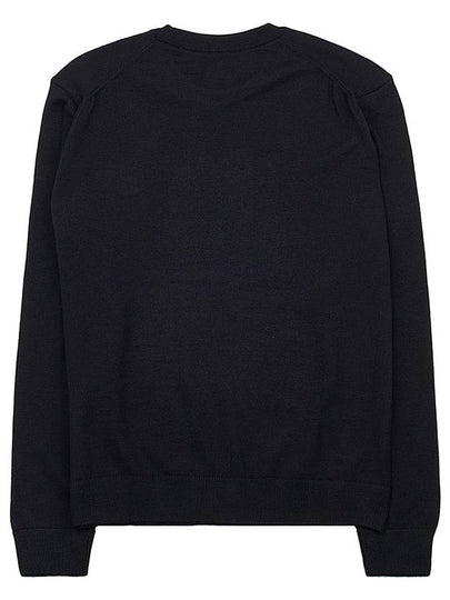 Maison Kitsune Men's Foxhead Patch Knit LM00811KT1036 BK - MAISON KITSUNE - BALAAN 2