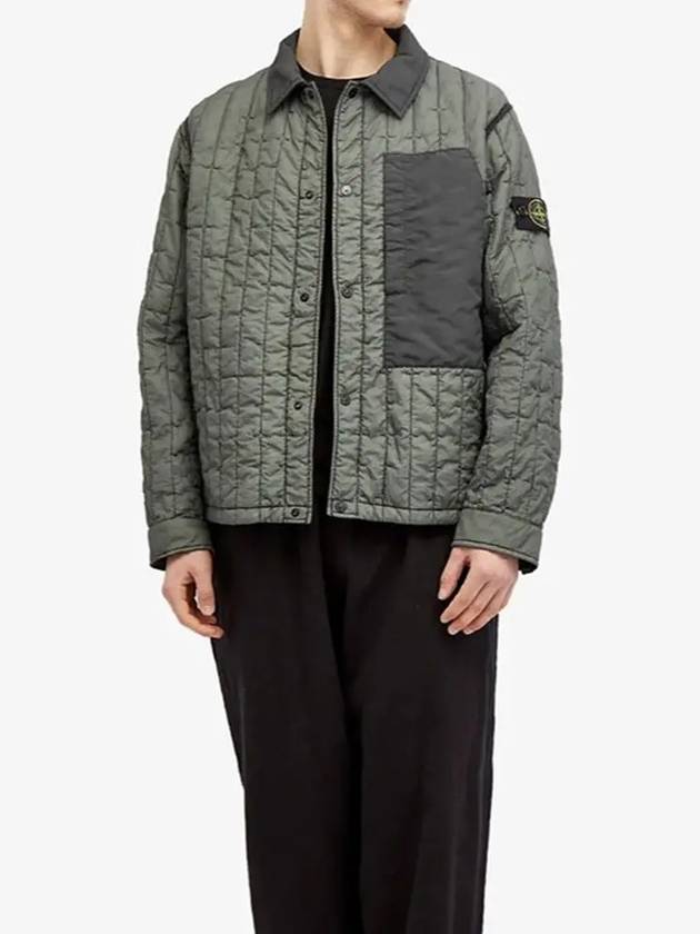 Garment Dyed Crinkle Reps R-NY Jacket Black - STONE ISLAND - BALAAN 2