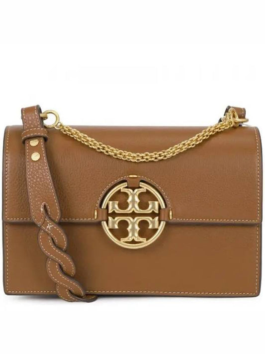 Miller Gold Chain Shoulder Bag Light Umber - TORY BURCH - BALAAN 2