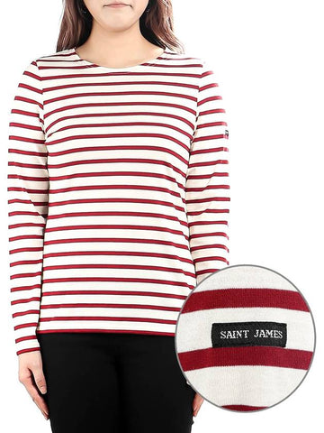 24SS Women's Minquaidum Long Sleeve T-Shirt 0237 OU - SAINT JAMES - BALAAN 1