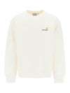 American Script Cotton Blend Sweatshirt Beige - CARHARTT WIP - BALAAN 1