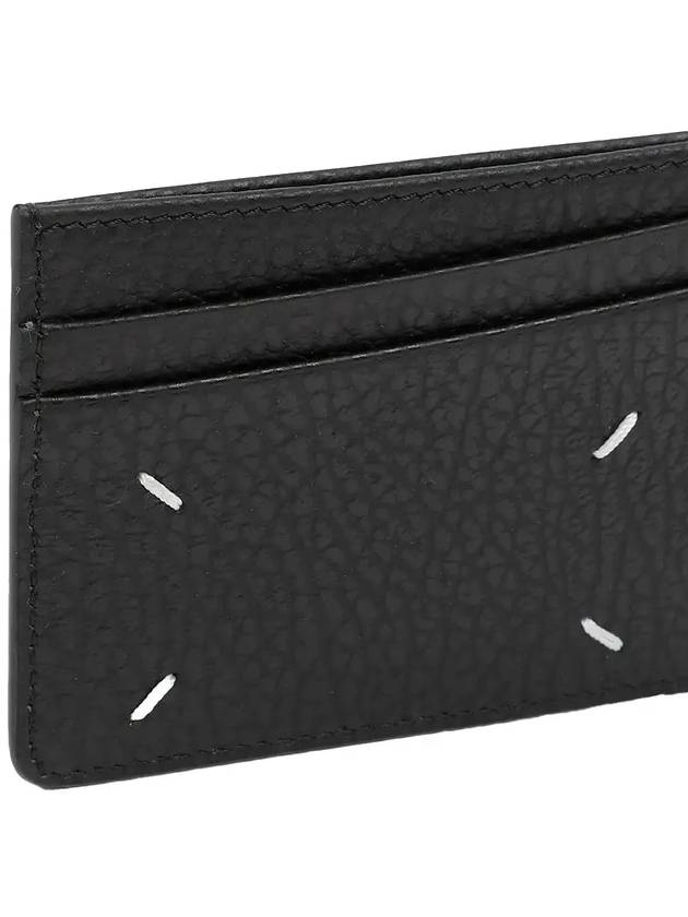 Four Stitch Card Wallet Black - MAISON MARGIELA - BALAAN 4