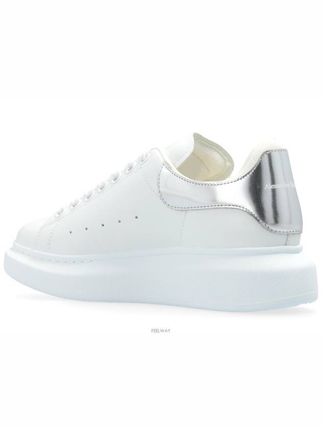 Silver Tab Low Top Sneakers White - ALEXANDER MCQUEEN - BALAAN 7