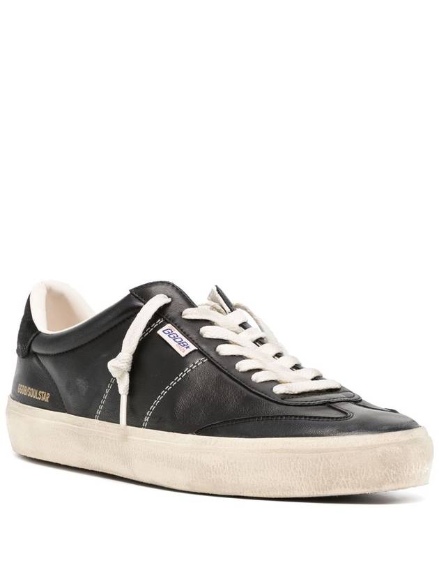 Soul Star Bio-Based Nappa Low Top Sneakers Black - GOLDEN GOOSE - BALAAN 5