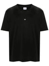 No Gravity Jersey Short Sleeve T-Shirt Black - CP COMPANY - BALAAN 2