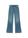 Women's Vintage Wide Jeans Blue - BOTTEGA VENETA - BALAAN 2