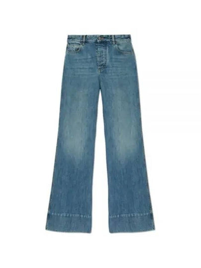 Women's Vintage Wide Jeans Blue - BOTTEGA VENETA - BALAAN 2