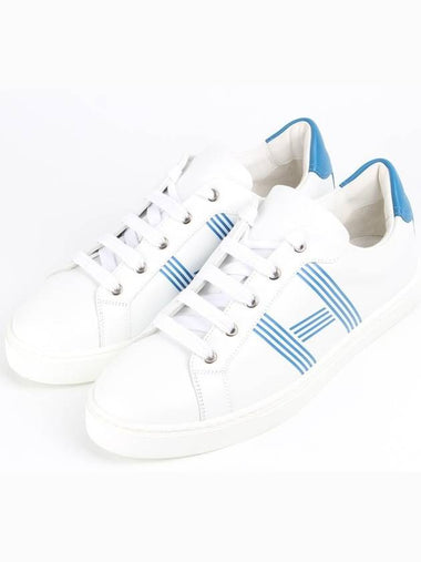 H logo avantage sneakers blue 40 5 255 - HERMES - BALAAN 1