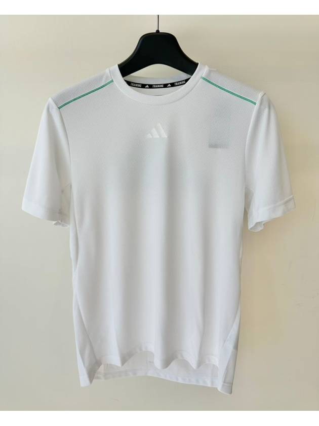 Workout Base Logo Short Sleeve T-Shirt White - ADIDAS - BALAAN 2