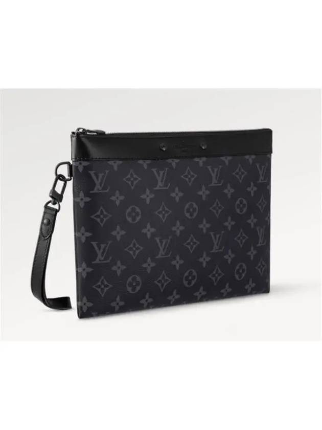 Monogram Eclipse Pochette Pouch Bag Black - LOUIS VUITTON - BALAAN 4