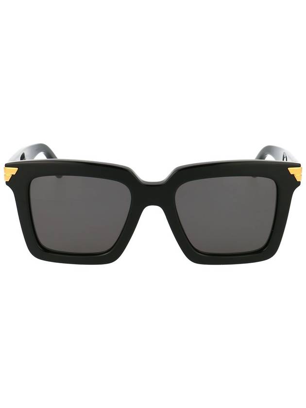 Square Sunglasses Black - BOTTEGA VENETA - BALAAN 2