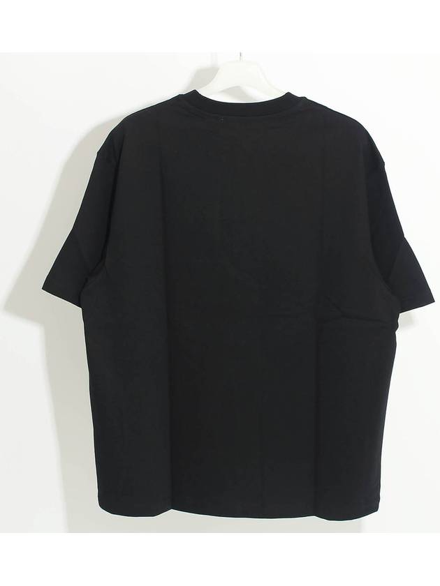 Logo Patch Short Sleeve T-Shirt Black - ACNE STUDIOS - BALAAN 3