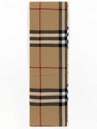 Vintage Check Wool Scarf Archive Beige - BURBERRY - BALAAN 2