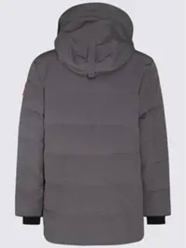 Carson Hooded Padding Parka Grey - CANADA GOOSE - BALAAN 4