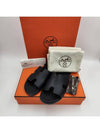 Izmir Sandal Calfskin & Noir - HERMES - BALAAN 10