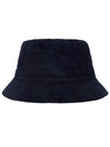 Hailey Corduroy Bucket Hat Faded Night - ISABEL MARANT - BALAAN 4