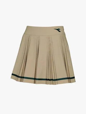 Diadora pleated tennis skirt BEIGE - DIADORA - BALAAN 1