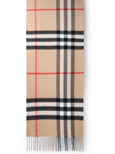 Vintage Check Cashmere Muffler Beige - BURBERRY - BALAAN 2