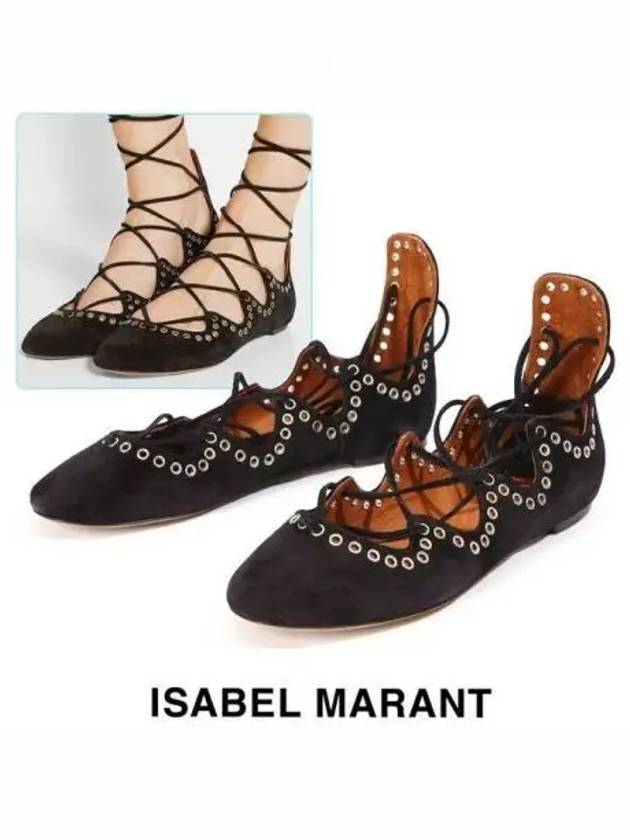 Leo Strap Sandals Black - ISABEL MARANT - BALAAN 2