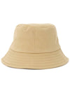 De Coeur Embroidered Bucket Hat Sand - AMI - BALAAN 4