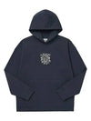 Oversized Isoli Flower Organic Cotton Hoodie Sky Captain - GANNI - BALAAN 3