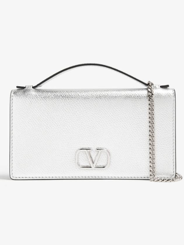 V logo signature chain wallet Kim Ji won bag 4W0P0W42 RFY S13 - VALENTINO - BALAAN 3