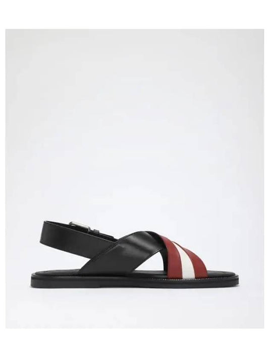 Jamilo leather sandals black - BALLY - BALAAN 2