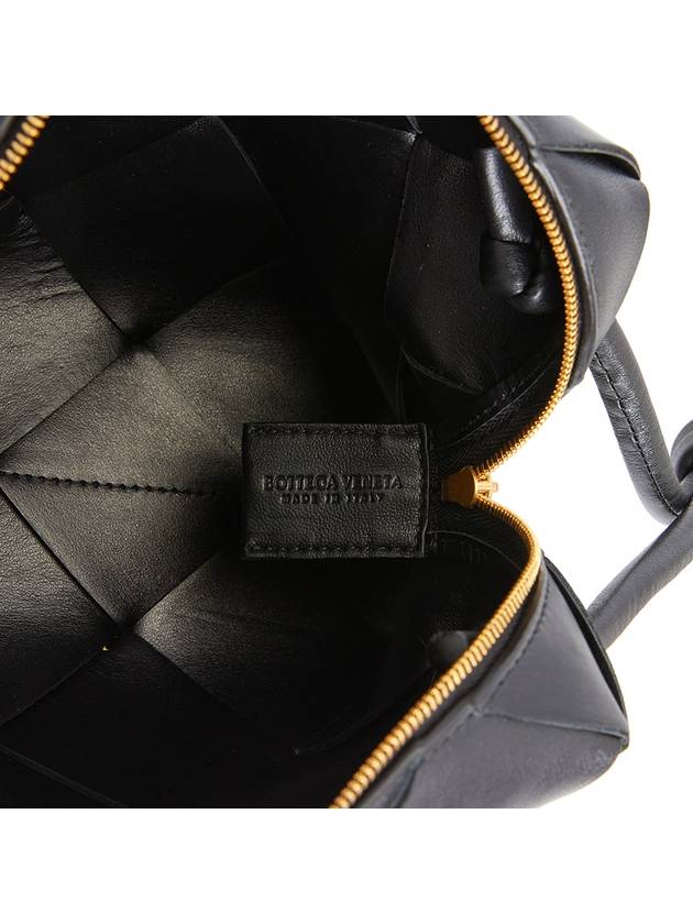 Small Intrecciato Cassette Cross Bag Black - BOTTEGA VENETA - BALAAN 9