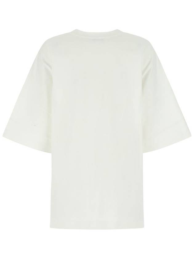 Overfit Short Sleeve T-Shirt White - ALEXANDER MCQUEEN - BALAAN 3