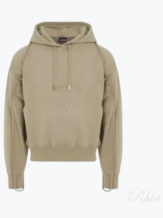 Le Camargue Clay Logo Hoodie Beige - JACQUEMUS - BALAAN 2