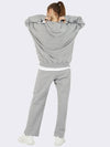 String detailed Sweatpants Gray - AOX - BALAAN 8