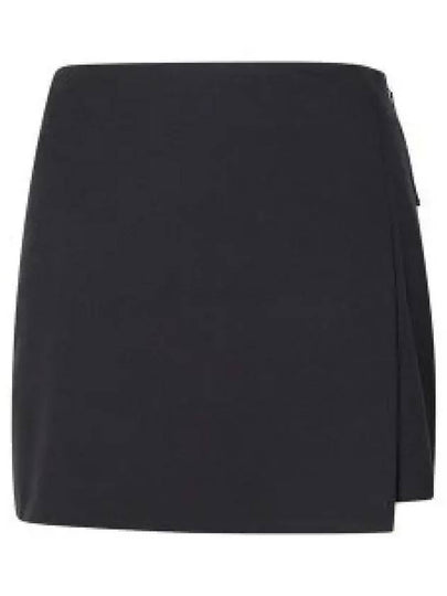 High Waist Layered Effect Shorts Black - MONCLER - BALAAN 2