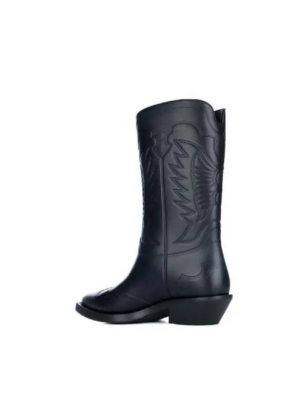 Wind Heel Middle Boots Black - DIOR - BALAAN 4