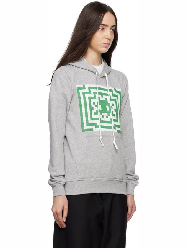 Space Invaders printed hooded top - COMME DES GARCONS - BALAAN 9