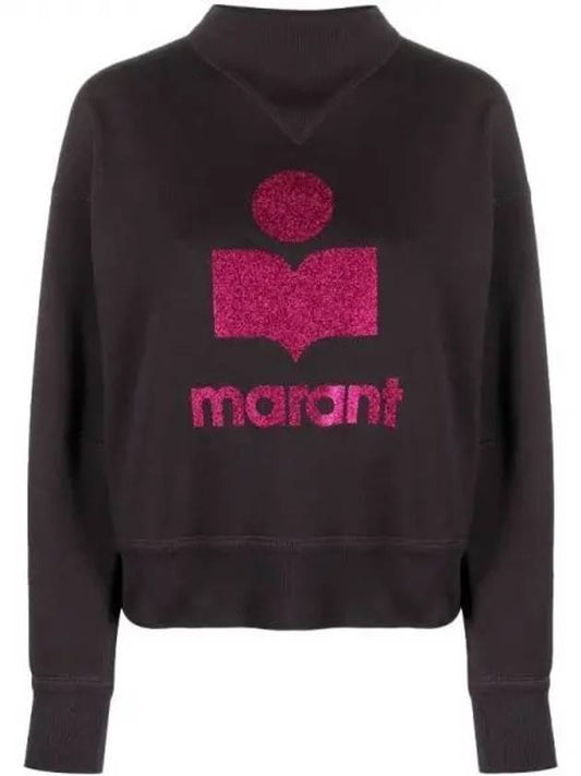 Moby logo mockneck sweatshirt - ISABEL MARANT ETOILE - BALAAN 1