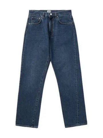 Tapered Denim Pants Dark Blue Jeans - TOTEME - BALAAN 1