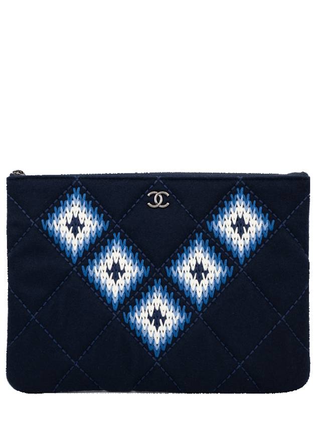 Women s O Case Felt Clutch - CHANEL - BALAAN 1