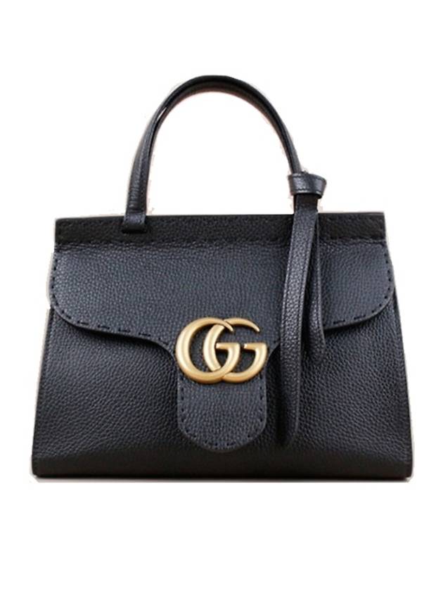 Women's GG Marmont Tote Bag Black - GUCCI - BALAAN 3