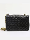 1st Division Gold CC Logo Lambskin Matrasse Round Classic Bag Flap Chain Shoulder 2JCHB1869 - CHANEL - BALAAN 5