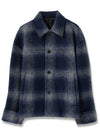 Blue Check Jacket W243JP22931L - WOOYOUNGMI - BALAAN 1