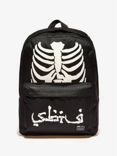 Skeleton Backpack BLACK - VANS - BALAAN 1