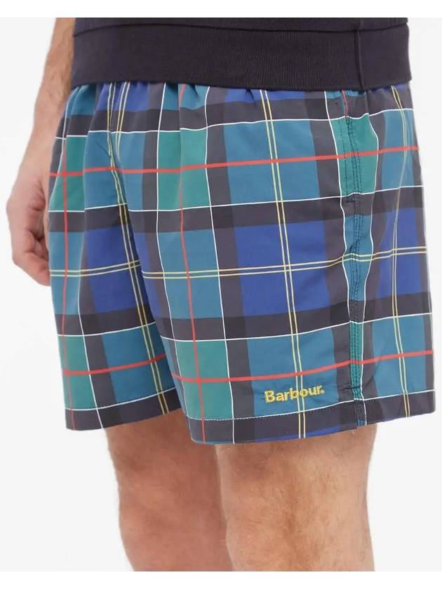 Tartan Check Swim Shorts - BARBOUR - BALAAN 3