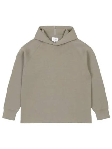 Axl Milan Hooded Light Khaki Sweatshirt - NORSE PROJECTS - BALAAN 1